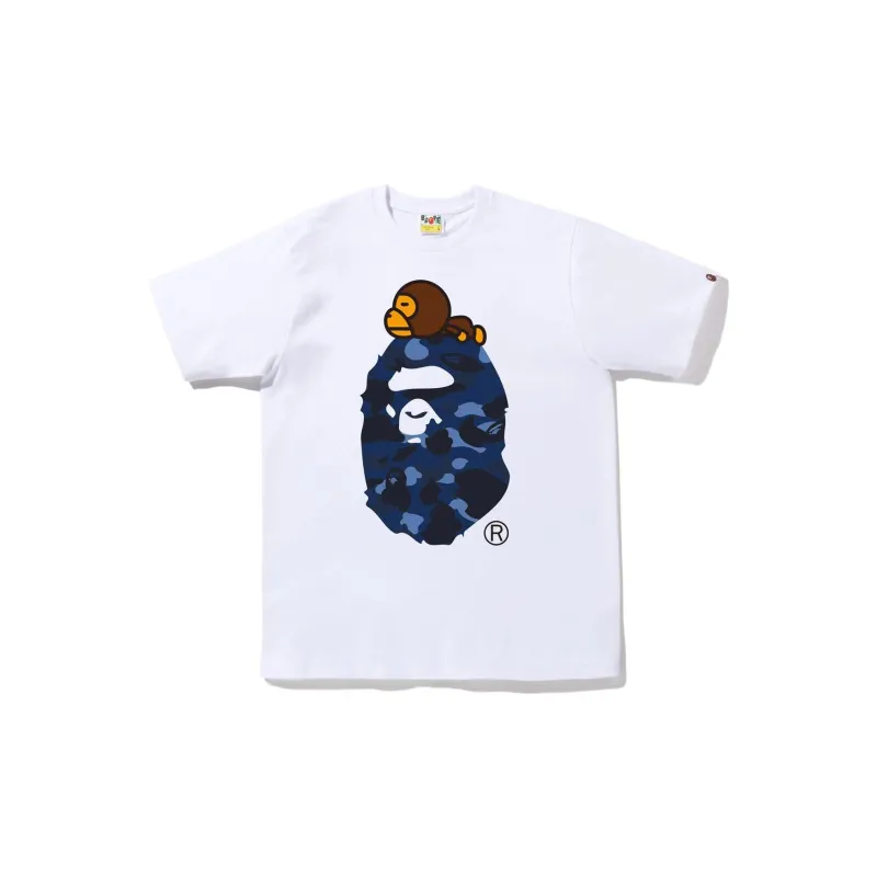 Bape Color Camo Milo On Big Ape Tee FW22-4