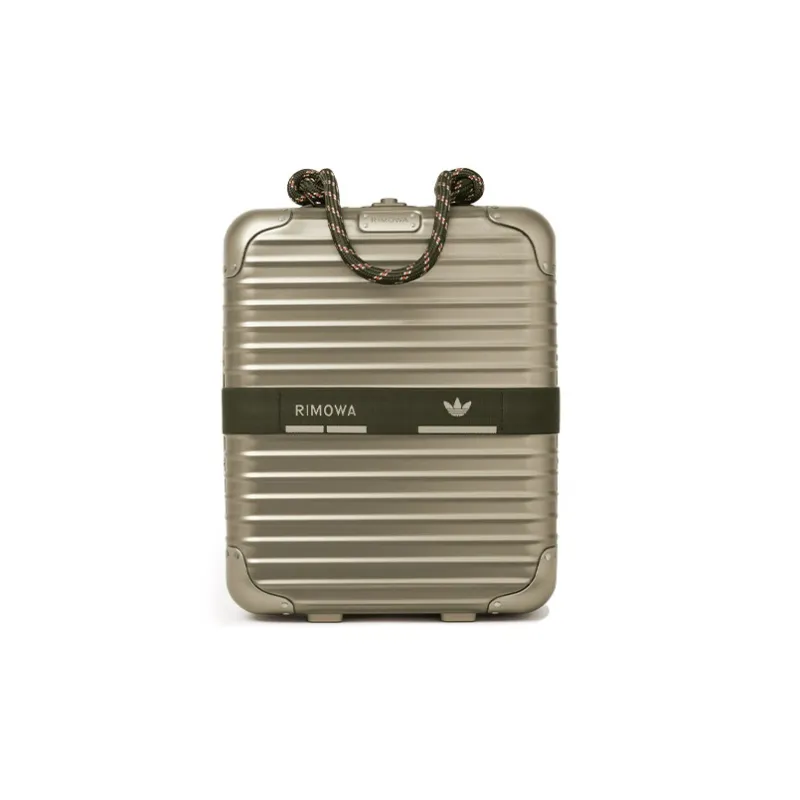 RIMOWA Adidas Collaboration Backpack Unisex Gold-0