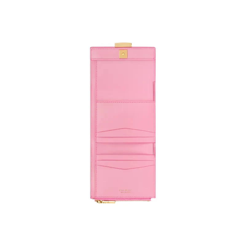 GIVENCHY 4G Cow Leather Wallet Women's Bright Pink-3