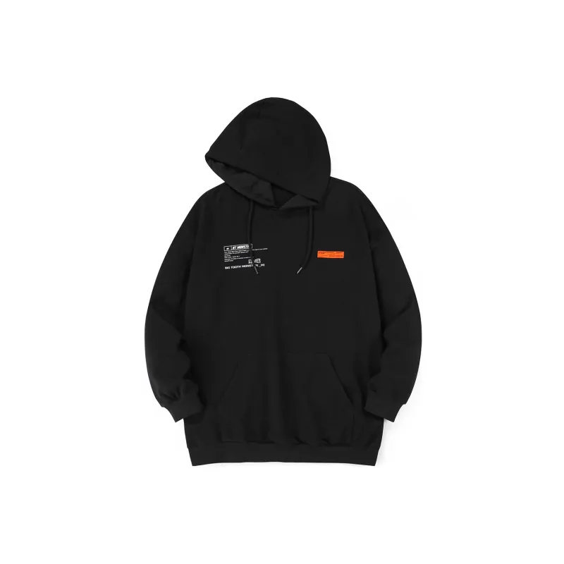 Bt Hooded Loose Fit Regular Sweatshirt Unisex-1