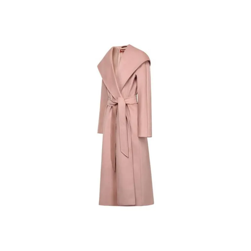 MaxMara Studio FW22 Coat Women's Pink-2