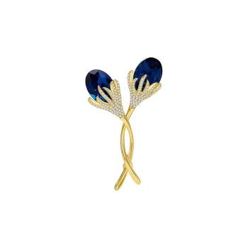 HMZ Brooches Women's Gold