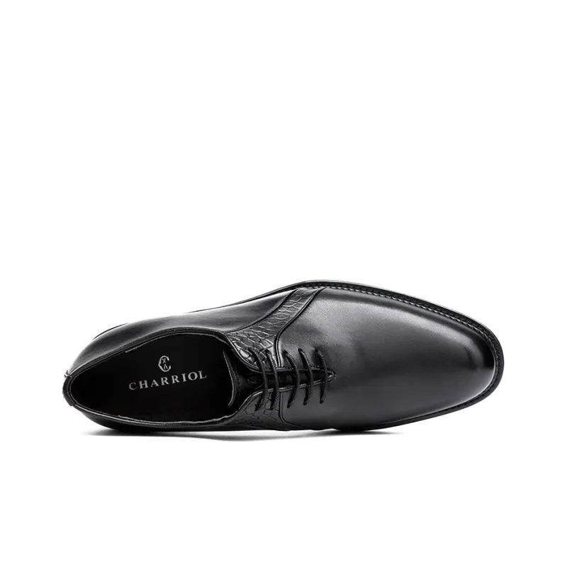 CHARRIOL Dress Shoes Men Low-Top Black-3
