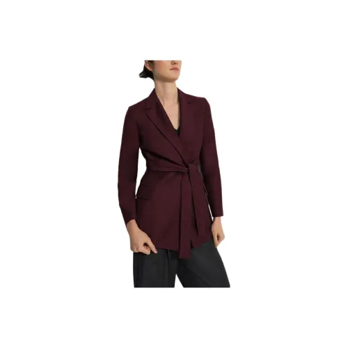 THEORY Business Suits Women's Burgundy