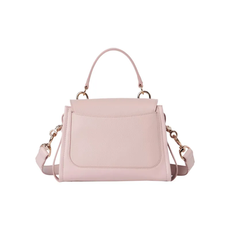 Chloe Tess Calfskin Shoulder Bag Crossbody Bag Handbag Mini Women's Pink-1