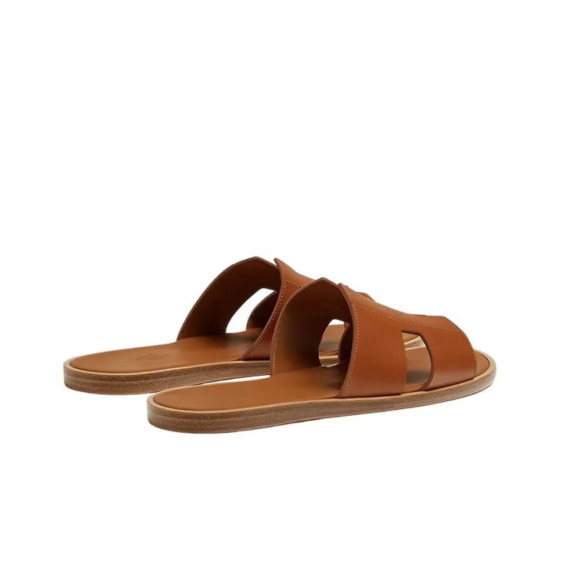 HERMES Izmir Sandal Naturel H Epsom Heritage Calfskin Leather-4