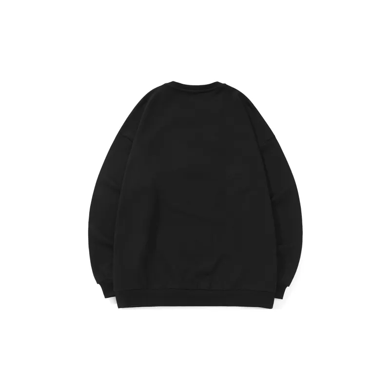 Bt Crew Neck Loose Fit Regular Sweatshirt Spring Fall Unisex-1