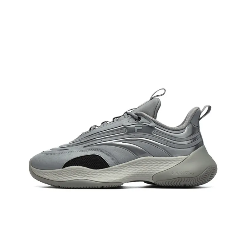 FILA FUSION Ray 2 Casual Shoes Men Low Top Black/Gray-0