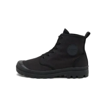 Maison Kitsune High-Top Stylish Skateboarding Shoes Unisex Black