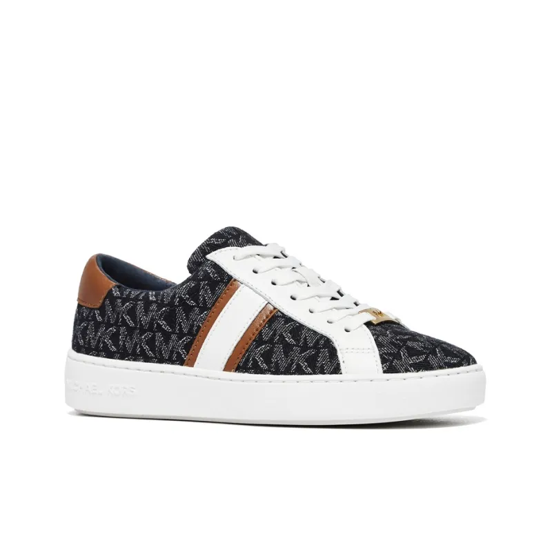 MICHAEL KORS Irving Low-Top Stylish Skateboarding Shoes Women's Denim Blue-1