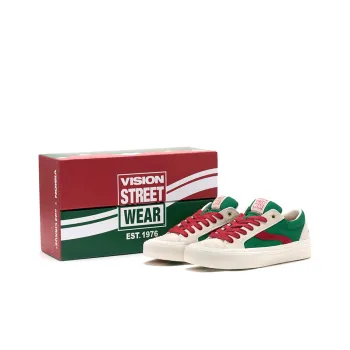 Odd CIRKUS x Vision Street Wear Astley Pro Low-Top Skateboard Shoes Unisex Green
