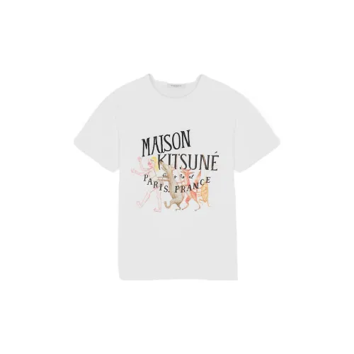 Maison Kitsune Maison Kitsuné X Olympia Le-Tan T-Shirts Unisex White