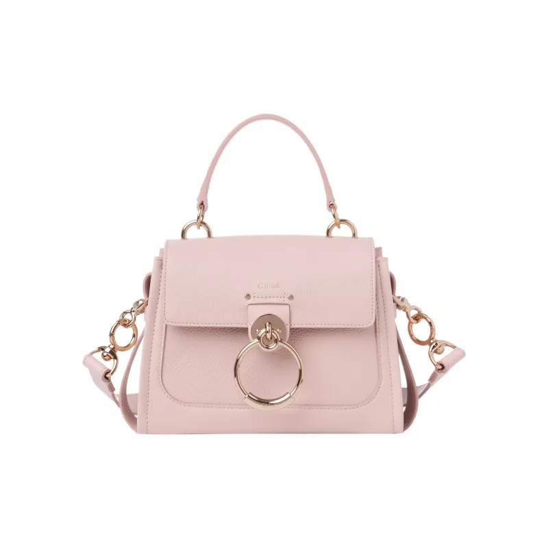 Chloe Tess Calfskin Shoulder Bag Crossbody Bag Handbag Mini Women's Pink-0