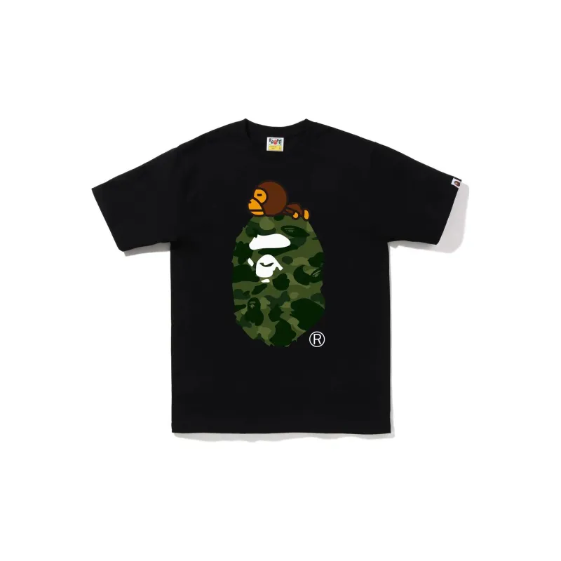 Bape Color Camo Milo On Big Ape Tee FW22-3