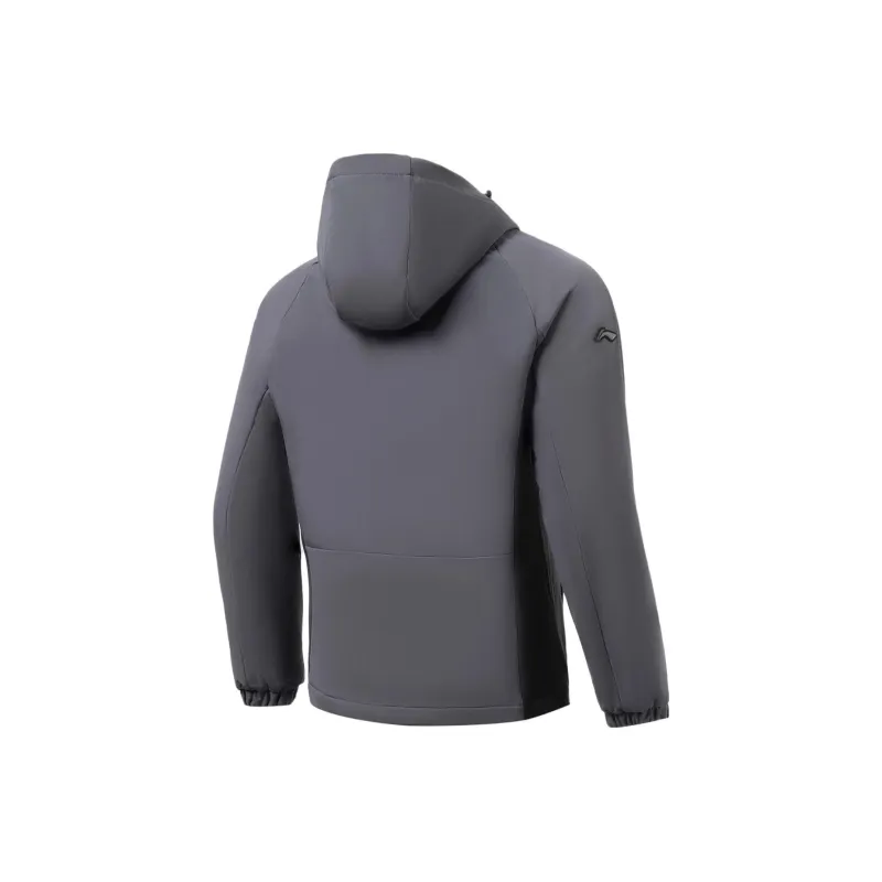 LiNing Training Collection Fitness Collection Jackets & Coats Men's Thunderstorm Gray-1
