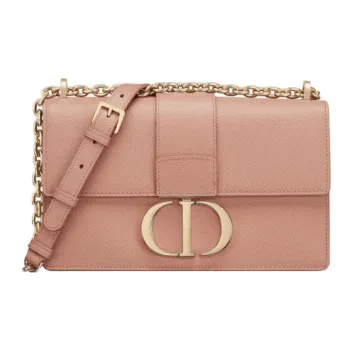 DIOR 30 Montaigne Grained Calfskin Monsta Bag Shoulder Bag Crossbody Bag Regular Women's Nude Pink