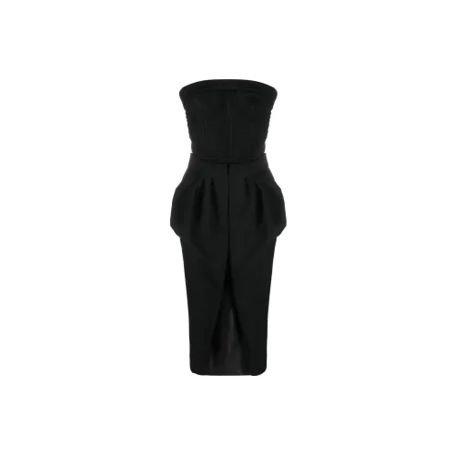 Maison Margiela Sleeveless Dresses Women's Black