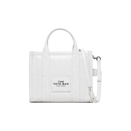 MARC JACOBS The Medium Tote Crocco Ivory