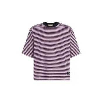 MARNI T-Shirts Men Purple