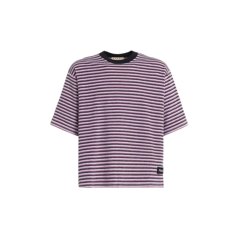 MARNI T-Shirts Men Purple-0