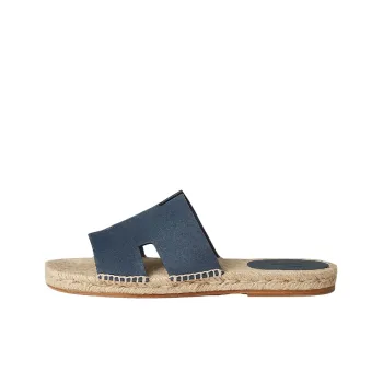 HERMES Antigua Slide Slippers Men's Blue