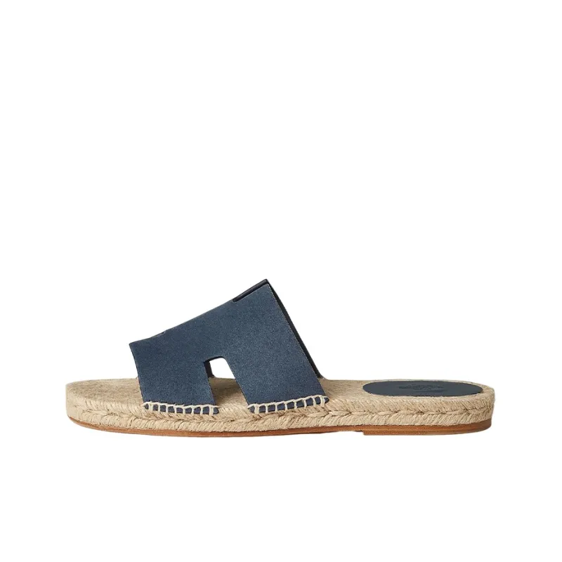HERMES Antigua Odor Resistant Slide Slippers Men's Blue-0