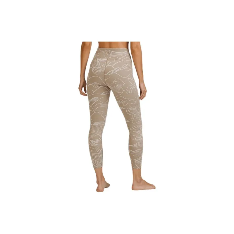 Lululemon InStill Yoga Pants Women's Suede Brown-1