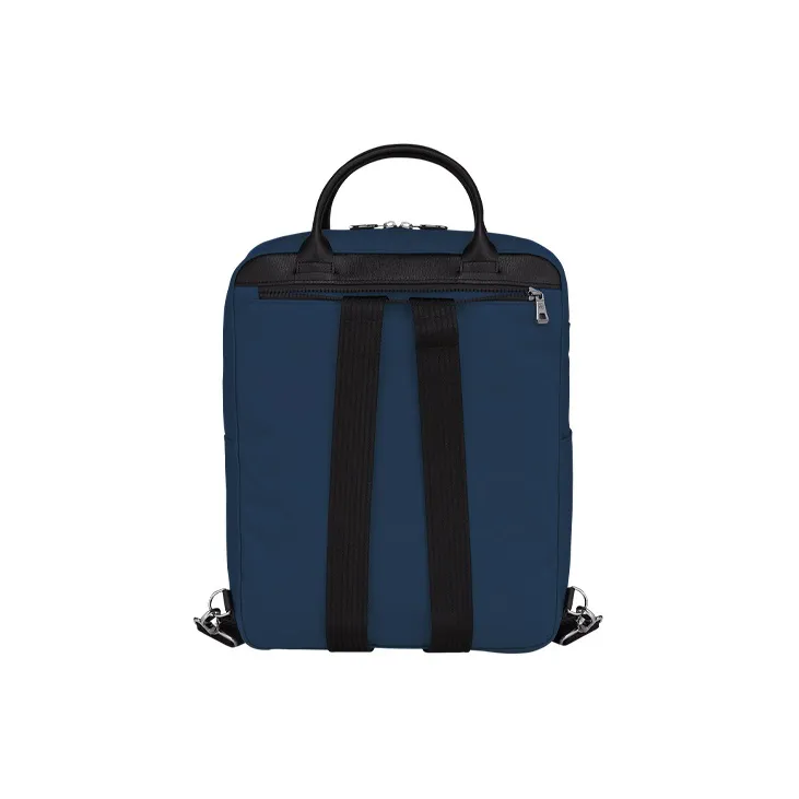LONGCHAMP Le Pliage Energy Cow Leather Trim Backpack Men's Navy-2