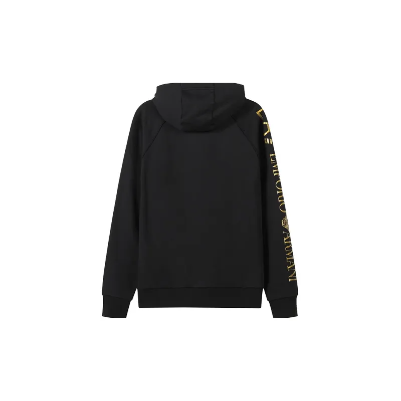 EMPORIO ARMANI FW22 Sweatshirt Men's Black Gold-1