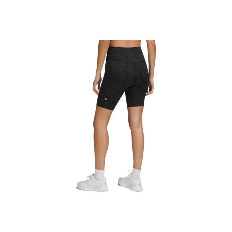 Lululemon Base Pace Casual Shorts Women's Camouflage Deep Coal Mixed Color-2