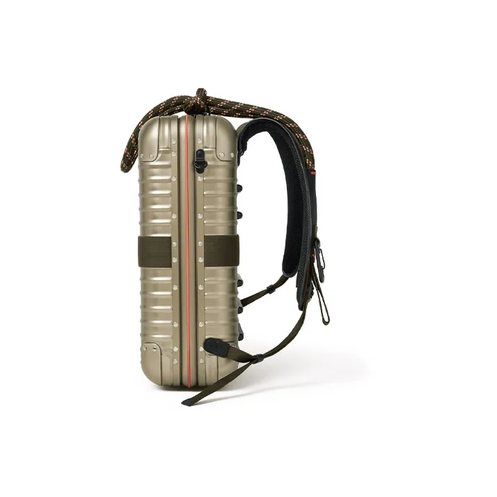 RIMOWA Adidas Collaboration Backpack Unisex Gold-2