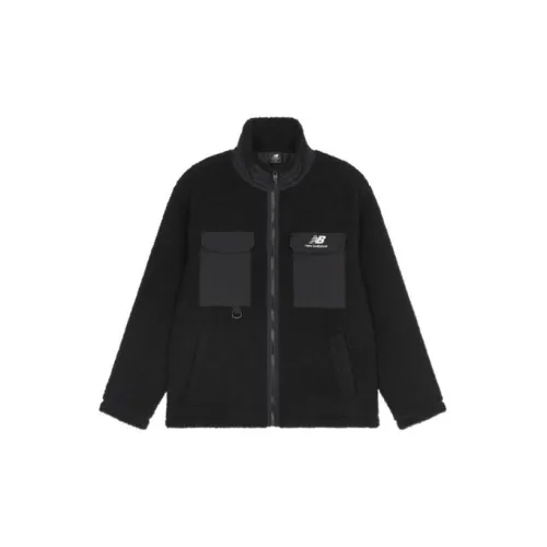 New Balance Velvet Jackets Men Black