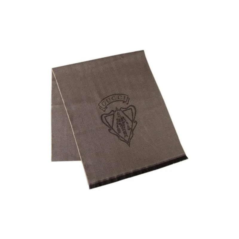 GUCCI Shawls Unisex Brown-0