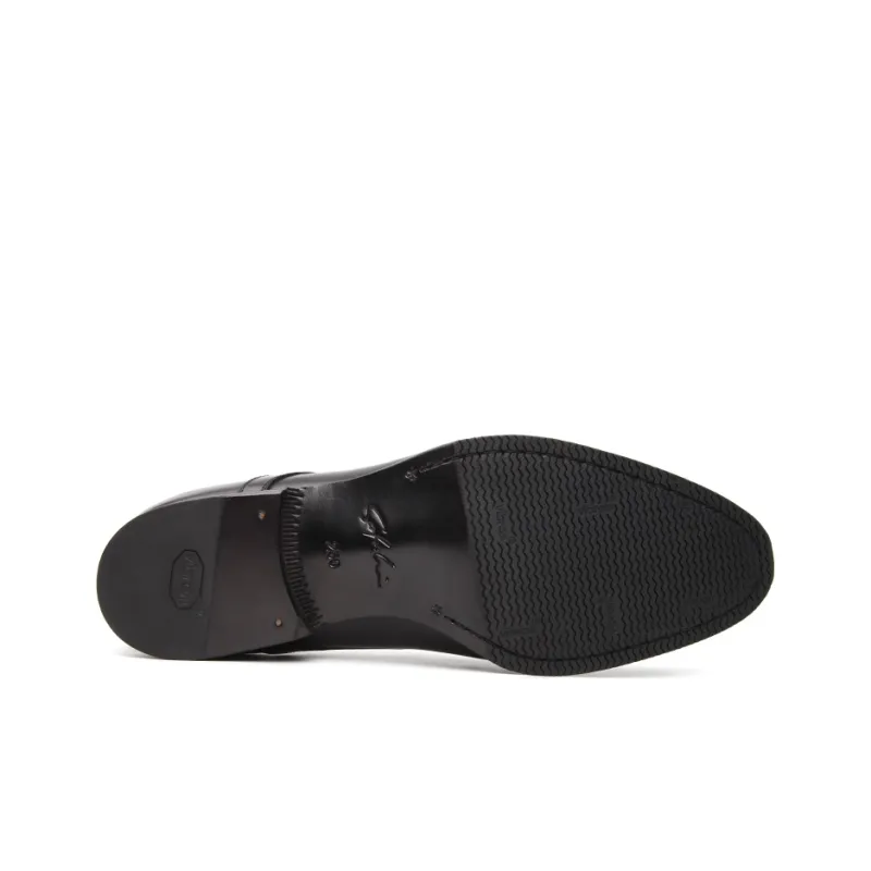 Satchi Dress Shoes Men Low Top Black-5
