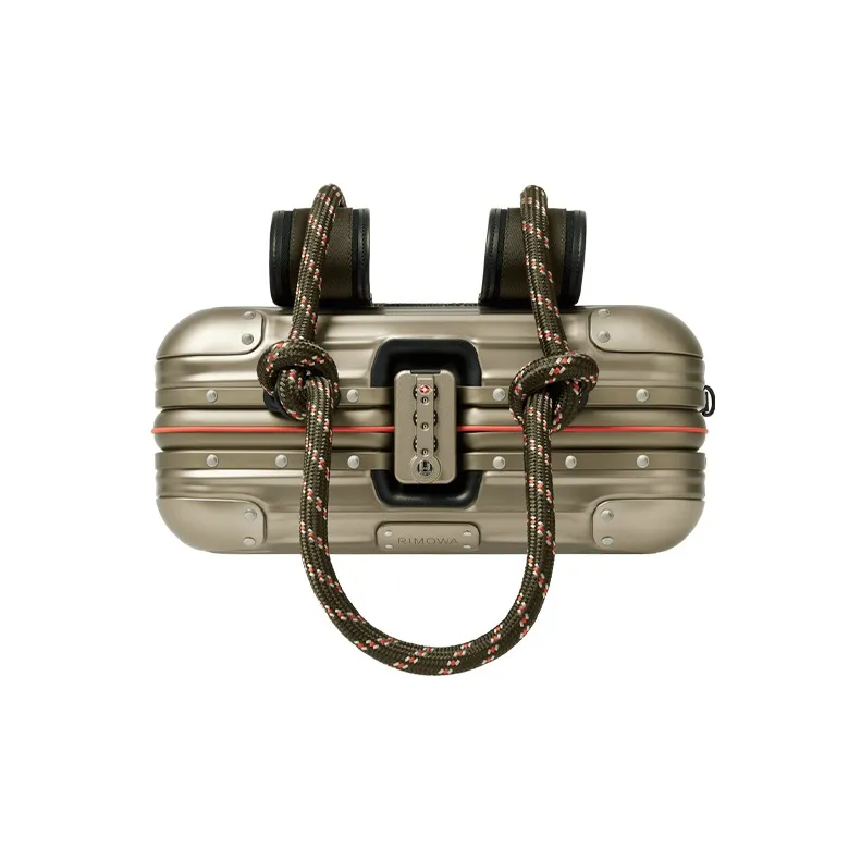 RIMOWA Adidas Collaboration Backpack Unisex Gold-5