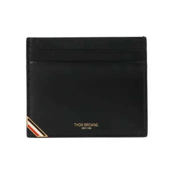 THOM BROWNE· Calfskin Card Holder Card Holder Men's Black