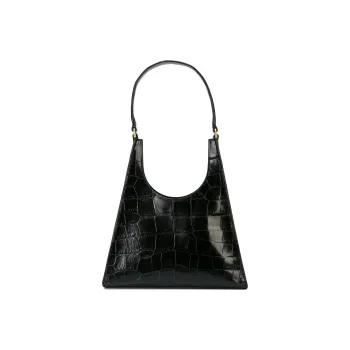 Staud Calfskin Shoulder Bag Regular Women's Black