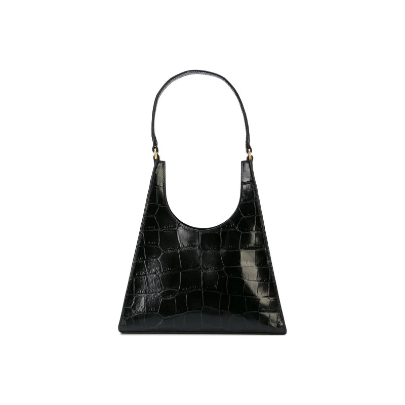 Staud Calfskin Shoulder Bag Regular Women's Black-0