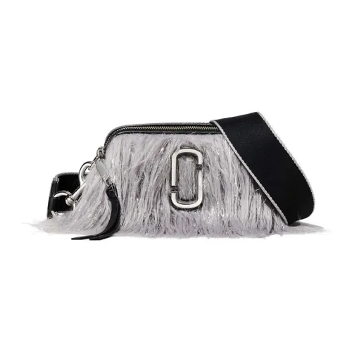 MARC JACOBS Acetate Camera Bags Crossbody Bag Shoulder Bag Regular Women's Silver Gray