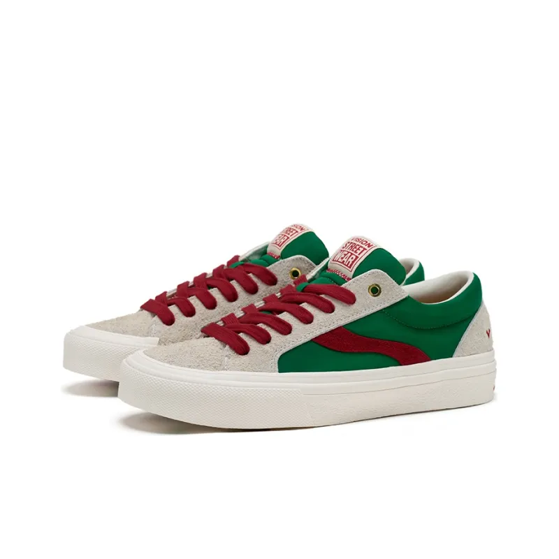Odd CIRKUS x Vision Street Wear Astley Pro Low-Top Skateboard Shoes Unisex Green-3