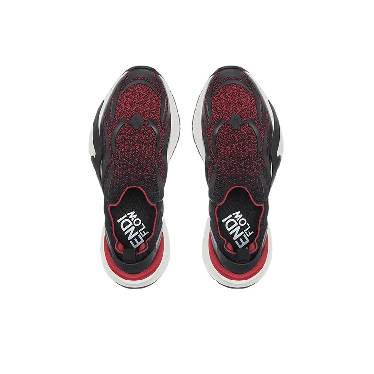 FENDI Flow Black Red-3