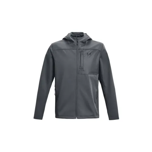 Under Armour Jackets Men Peach Gray