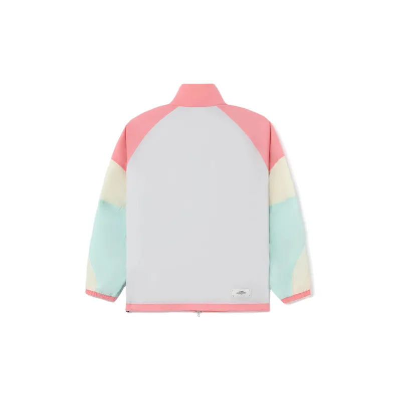 LiNing Trench Coat Unisex Light China Pink Red-1