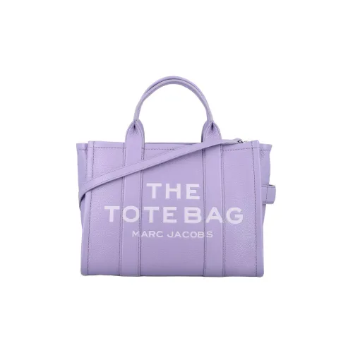 MARC JACOBS Calfskin Tote Bag Shopping Bag Shoulder Bag Crossbody Bag Handbag Medium Size Women's Light Purple