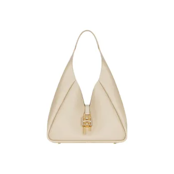 Givenchy G Hobo Shoulder Bag Medium Natural Beige