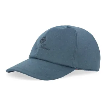 Loro Piana Baseball Caps Men Blue