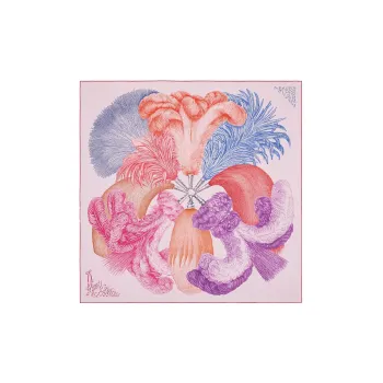 HERMES Silk Scarf Women's Multicolor