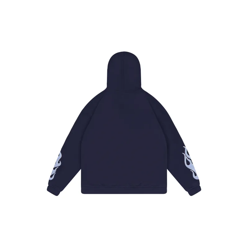 FEAROM Hooded Loose Fit Regular Sweatshirt Unisex-7