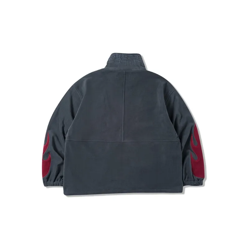 OSCill Loose Fit Jacket Unisex Gray-1