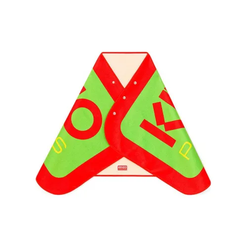 KENZO Shawls Men Green/Red